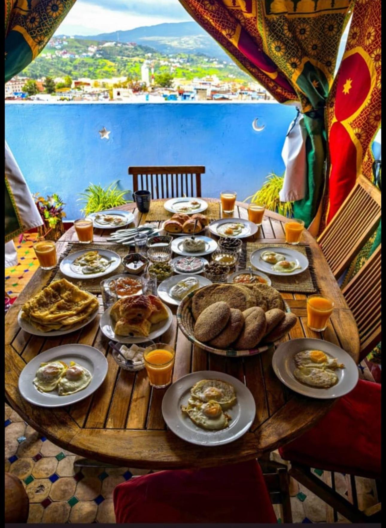 Dar Al Mansoura Riad เชฟชาอูน ภายนอก รูปภาพ